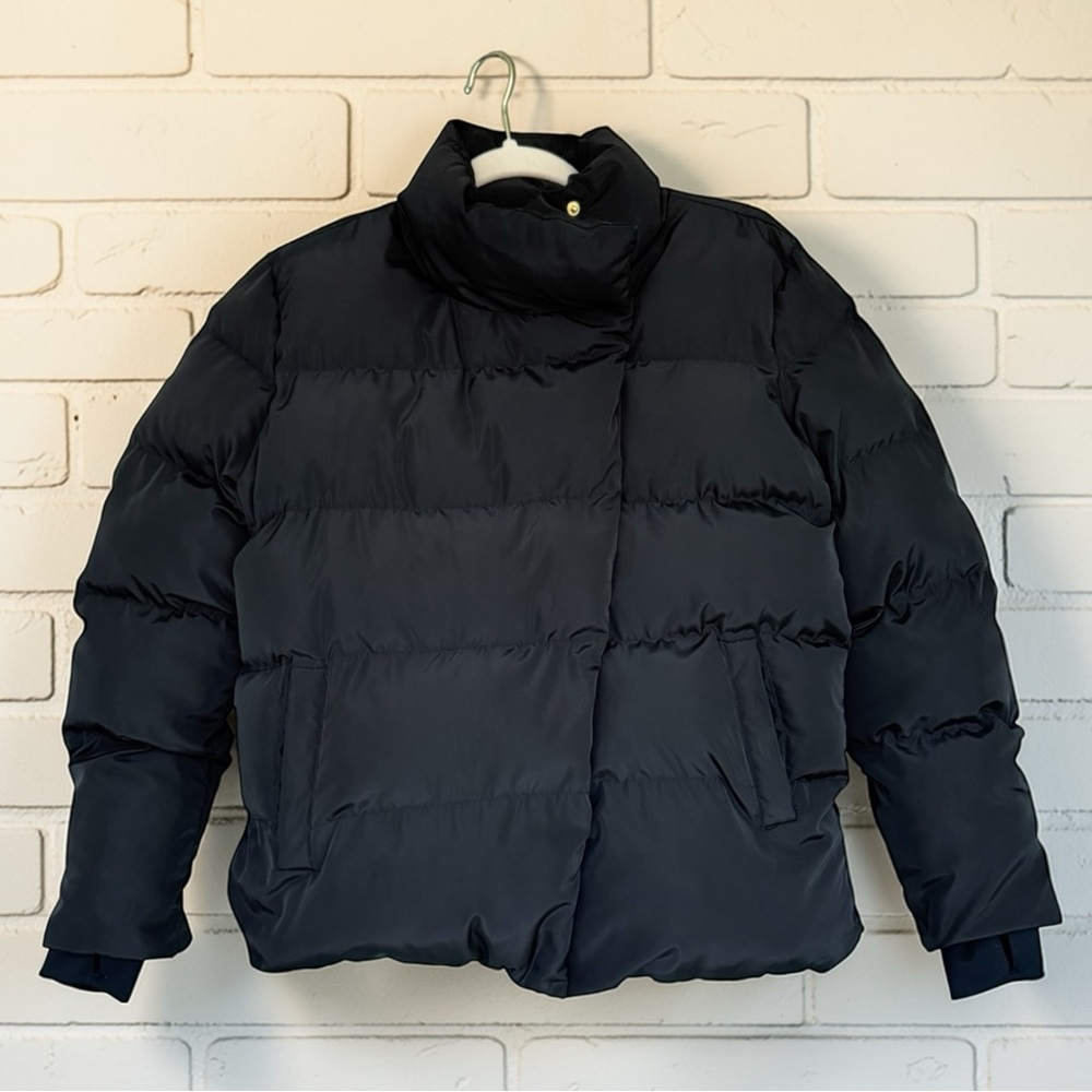 818 Dudley Stephens Astrid Puffer Coat Black Lustre Puff XS - Picture 5 of 6